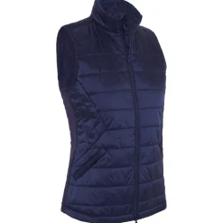 Veste Callaway Golf Quilted Puffer Vest Peacoat