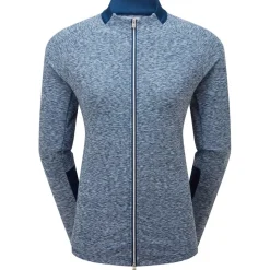 Veste Footjoy Full Zip Space Dye Thermal Midlayer Navy
