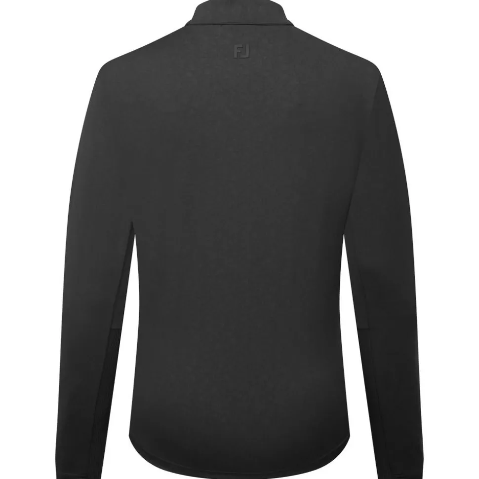Veste Footjoy Full-Zip Debossed Midlayer Black