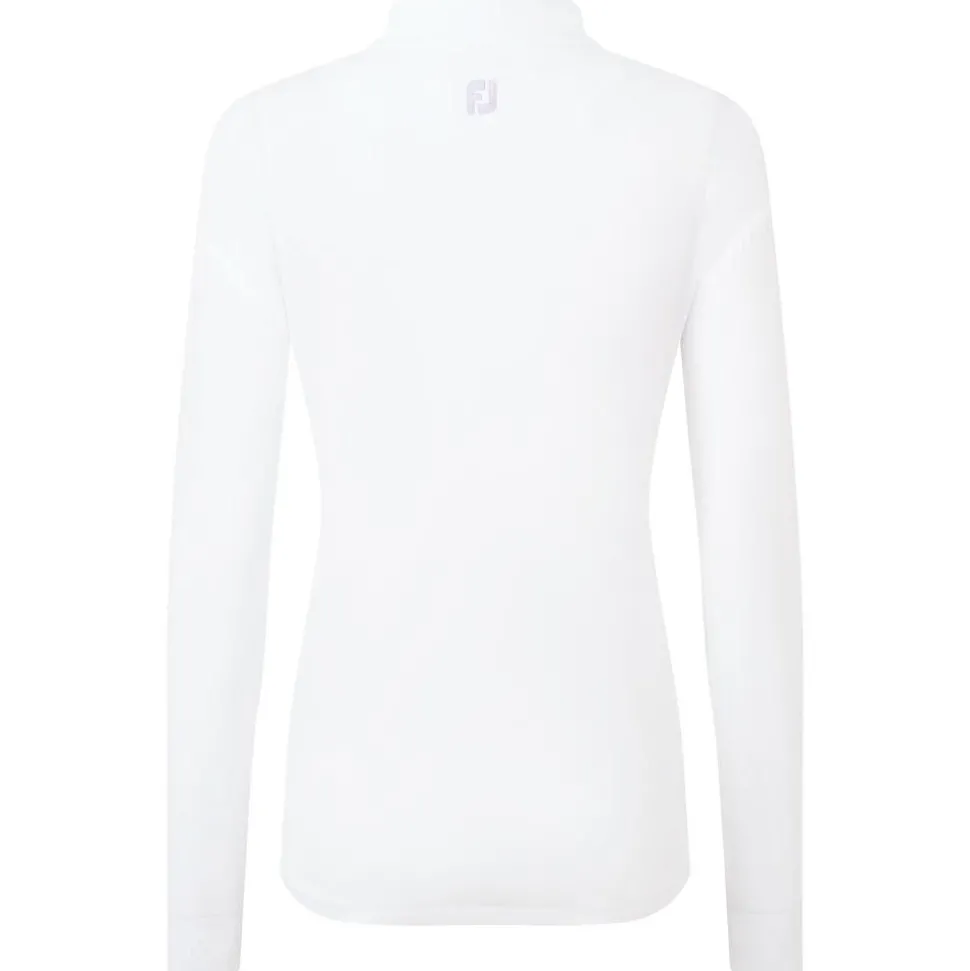 Veste Footjoy Lightweight Full-Zip Woven Jacket White With Lavender Mint Navy