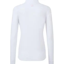 Veste Footjoy Lightweight Full-Zip Woven Jacket White With Pink Red