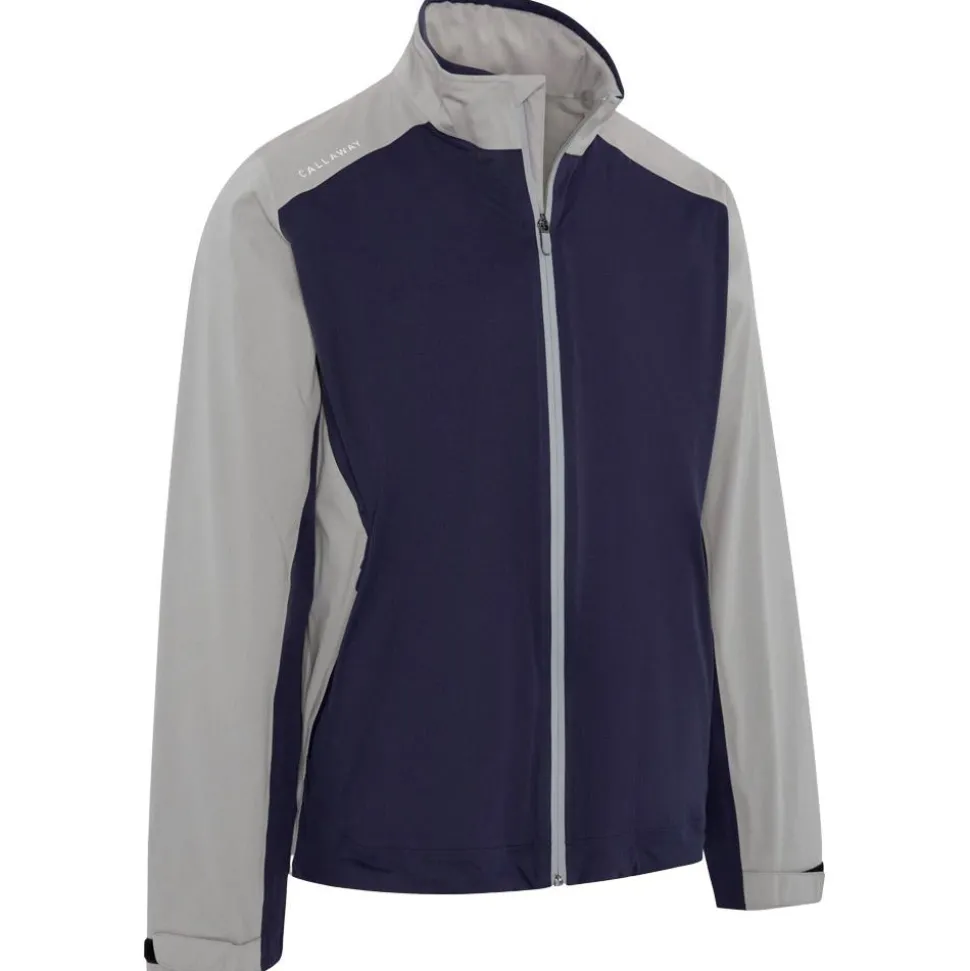 Veste pluie Callaway Golf Emea Full Zip Stormlite II Concrete