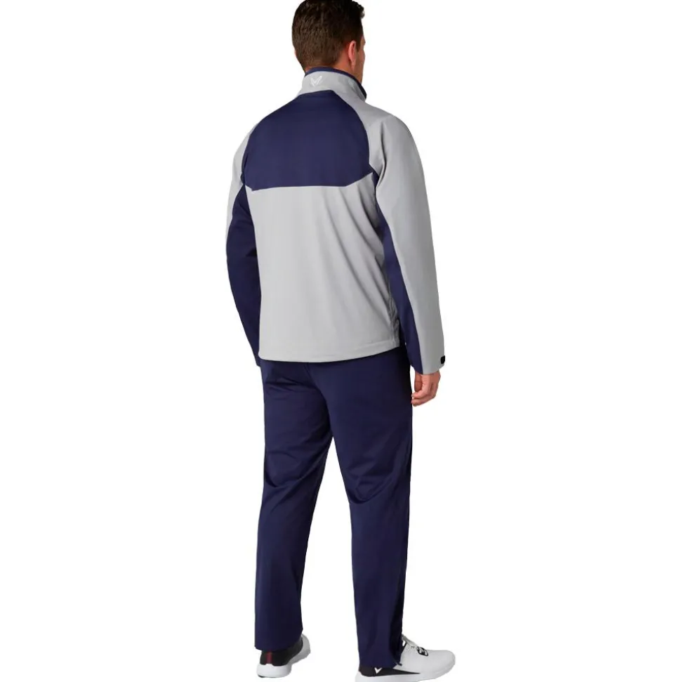 Veste pluie Callaway Golf Emea Full Zip Stormlite II Concrete