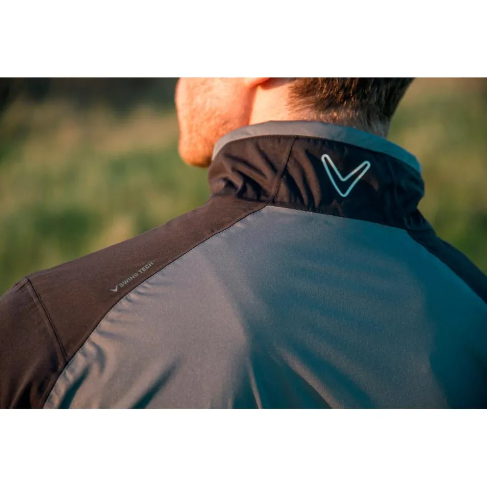 Veste pluie Callaway Golf Emea Full Zip Stormlite II Caviar