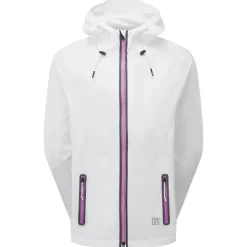 Veste pluie Footjoy Hydroknit Jacket White Black Berry