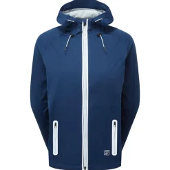 Veste pluie Footjoy Hydroknit Jacket Navy White Skyway