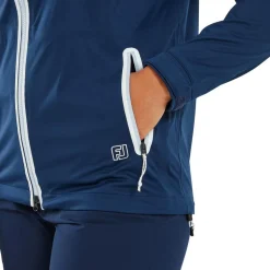 Veste pluie Footjoy Hydroknit Jacket Navy White Skyway