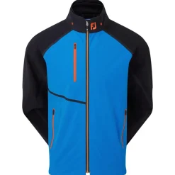 Veste pluie Footjoy Hydrotour Jacket Sapphire Black Orange