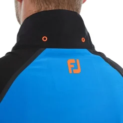 Veste pluie Footjoy Hydrotour Jacket Sapphire Black Orange
