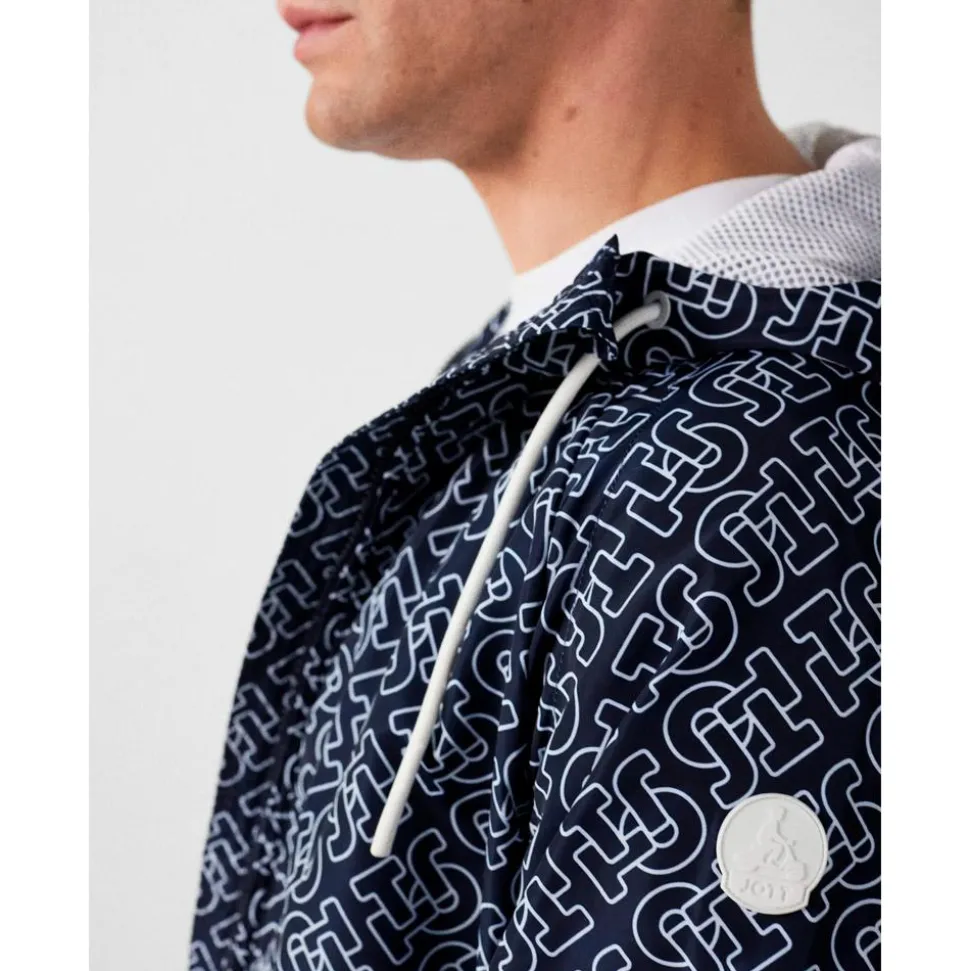 Veste pluie Jott Storm Monogram Mono Navy
