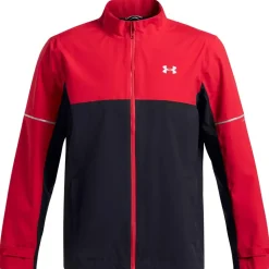 Veste pluie Under Armour Drive Rain Jacket Black Metallic Silver