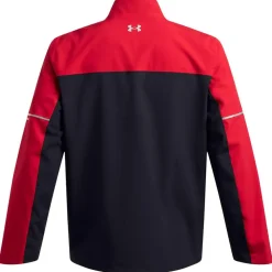 Veste pluie Under Armour Drive Rain Jacket Black Metallic Silver