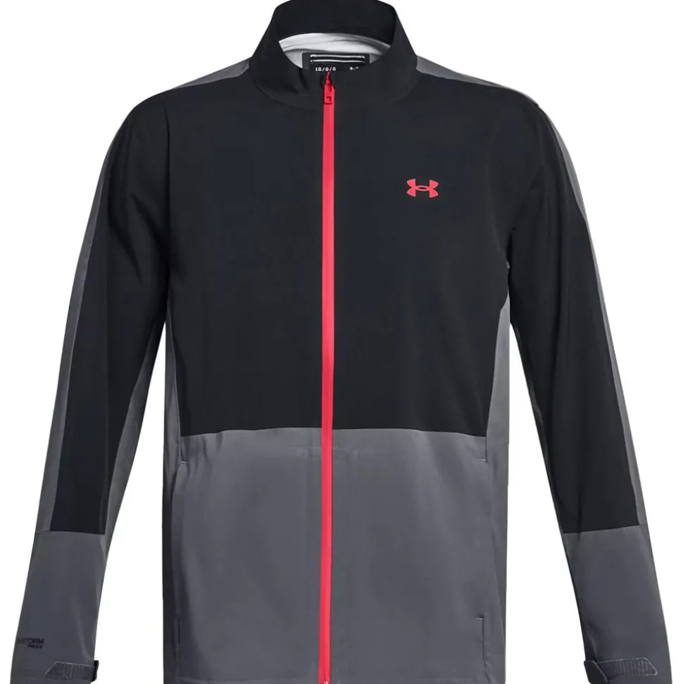Veste pluie Under Armour Stormproof 3.0 Black Pitch Gray Beta