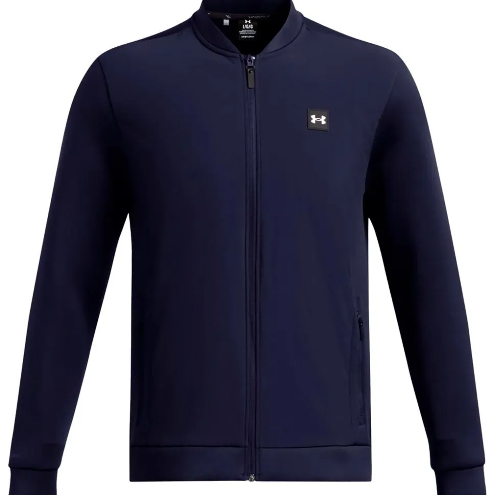 Veste Under Armour Drive Pro Storm Hyb Fz Midnight Navy Metallic Silver