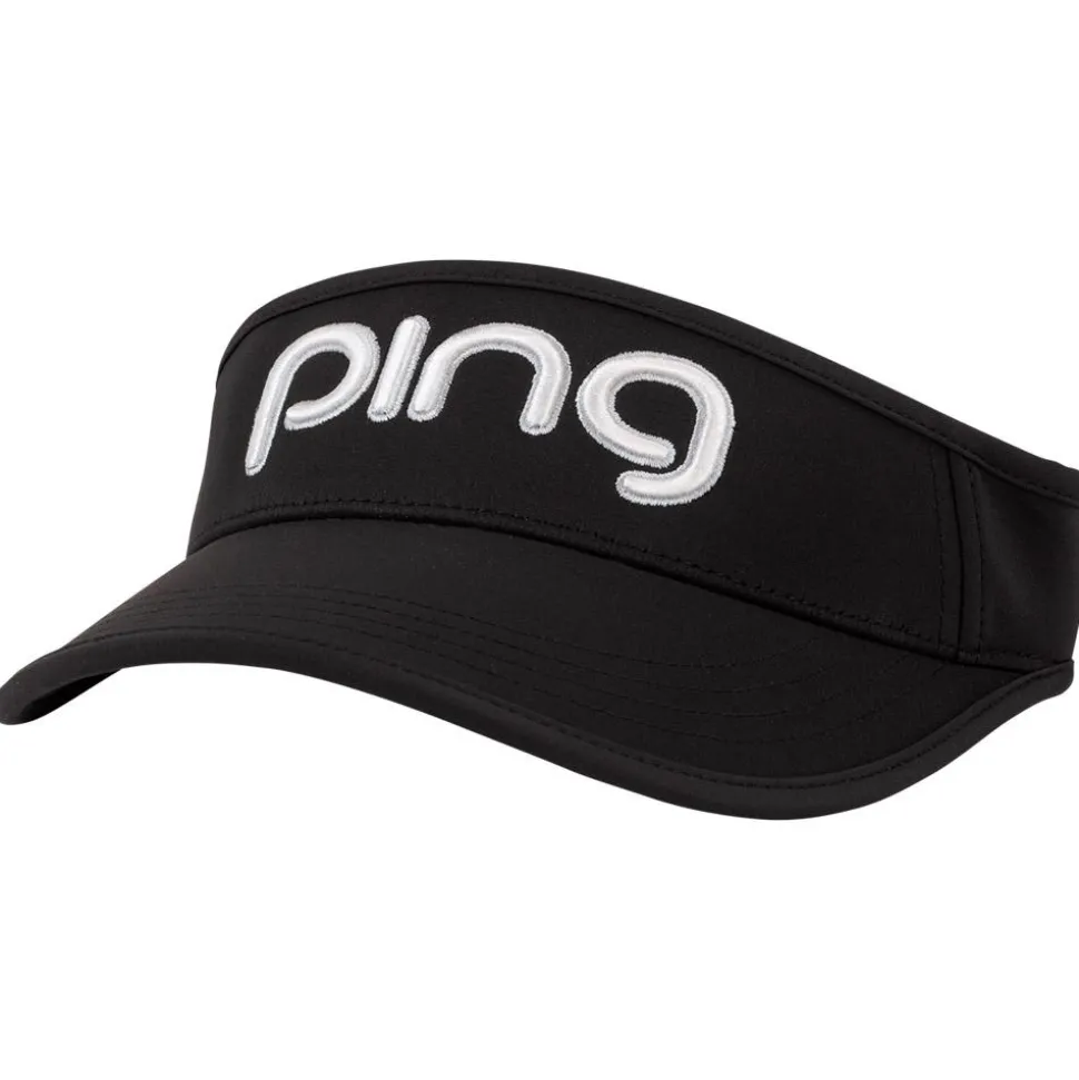 Visière Ping Tour Ladies Sport Visor Black White