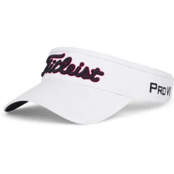 Visière Titleist Tour Performance Visor White Navy Red
