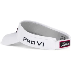 Visière Titleist Tour Performance Visor White Navy Red