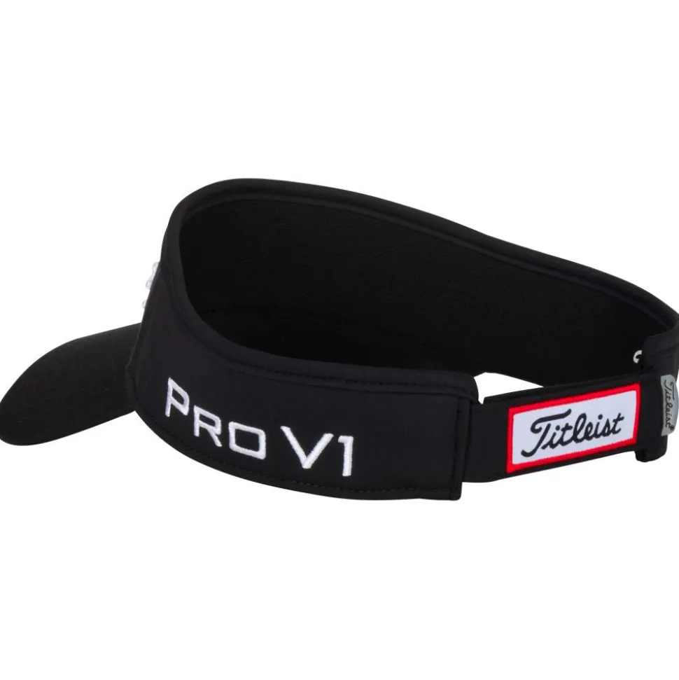 Visière Titleist Tour Performance Visor Black White