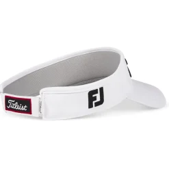 Visière Titleist Tour Performance Visor White Black
